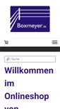 Mobile Screenshot of boxmeyer.de